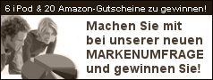 Machen Sie mit bei der neuen Umfrage zur Pers&ouml;nlichkeit bekannter Marken und gewinnen Sie einen von 26 Preisen im Wert von 1.300 Euro!