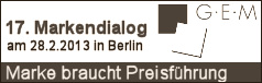 14. GEM Markendialog am 25. Februar 2010 in Berlin