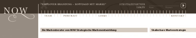 NOW Strategische Markenentwicklung