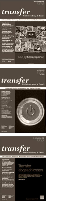 transfer Werbeforschung & Praxis - Zeitschrift für Kommunikation und Markenführung