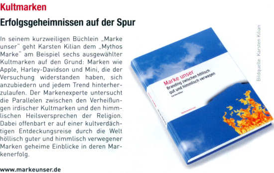 Was M+P Chefredakteurin Sabine Wegner über "Marke unser" denkt...